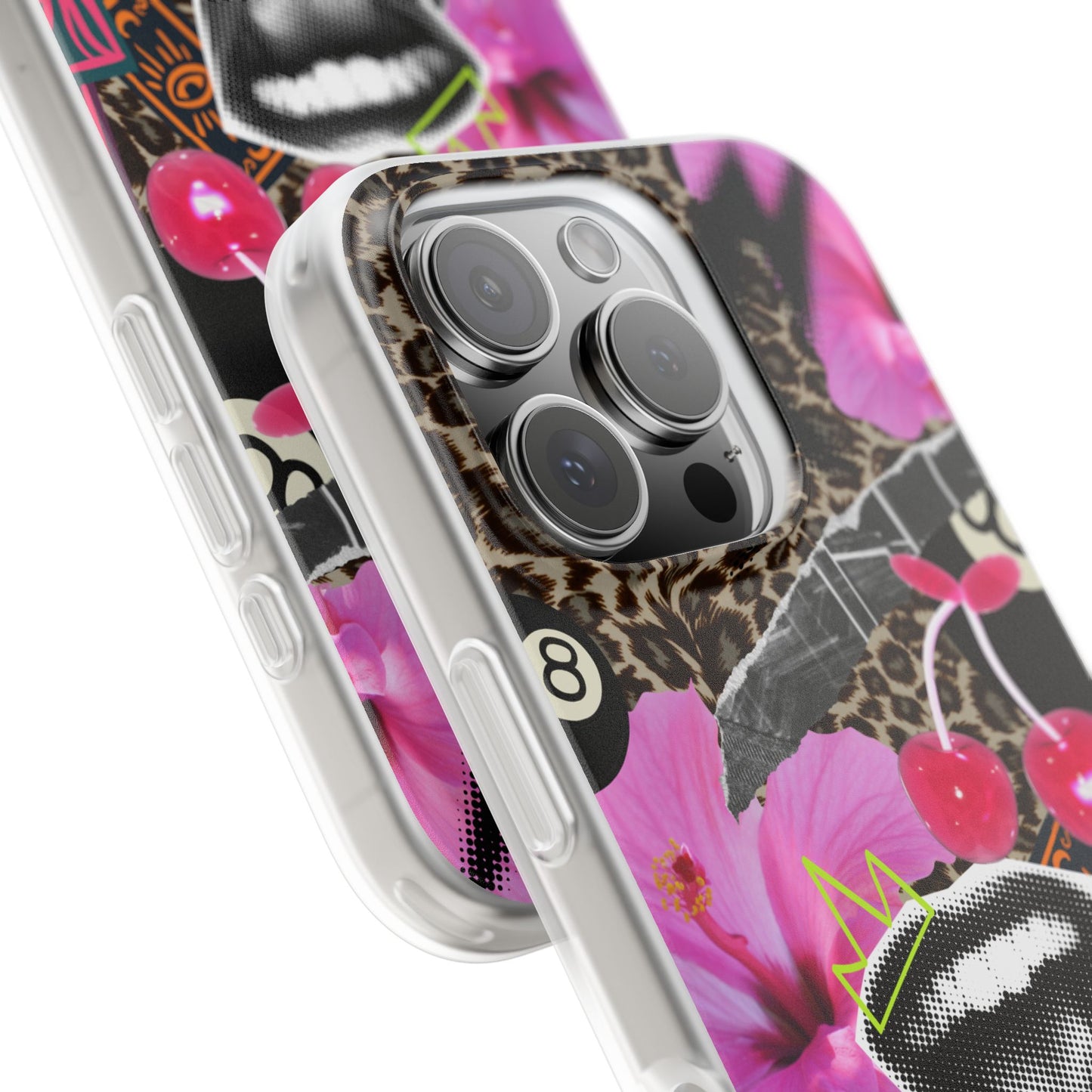 Trendy Flexi Phone Case - Edgy Bold Design