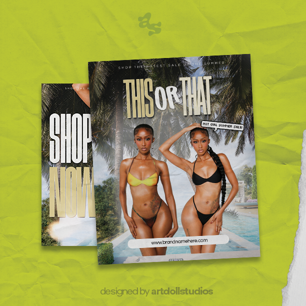 Social Media Content Creation E-Flyers