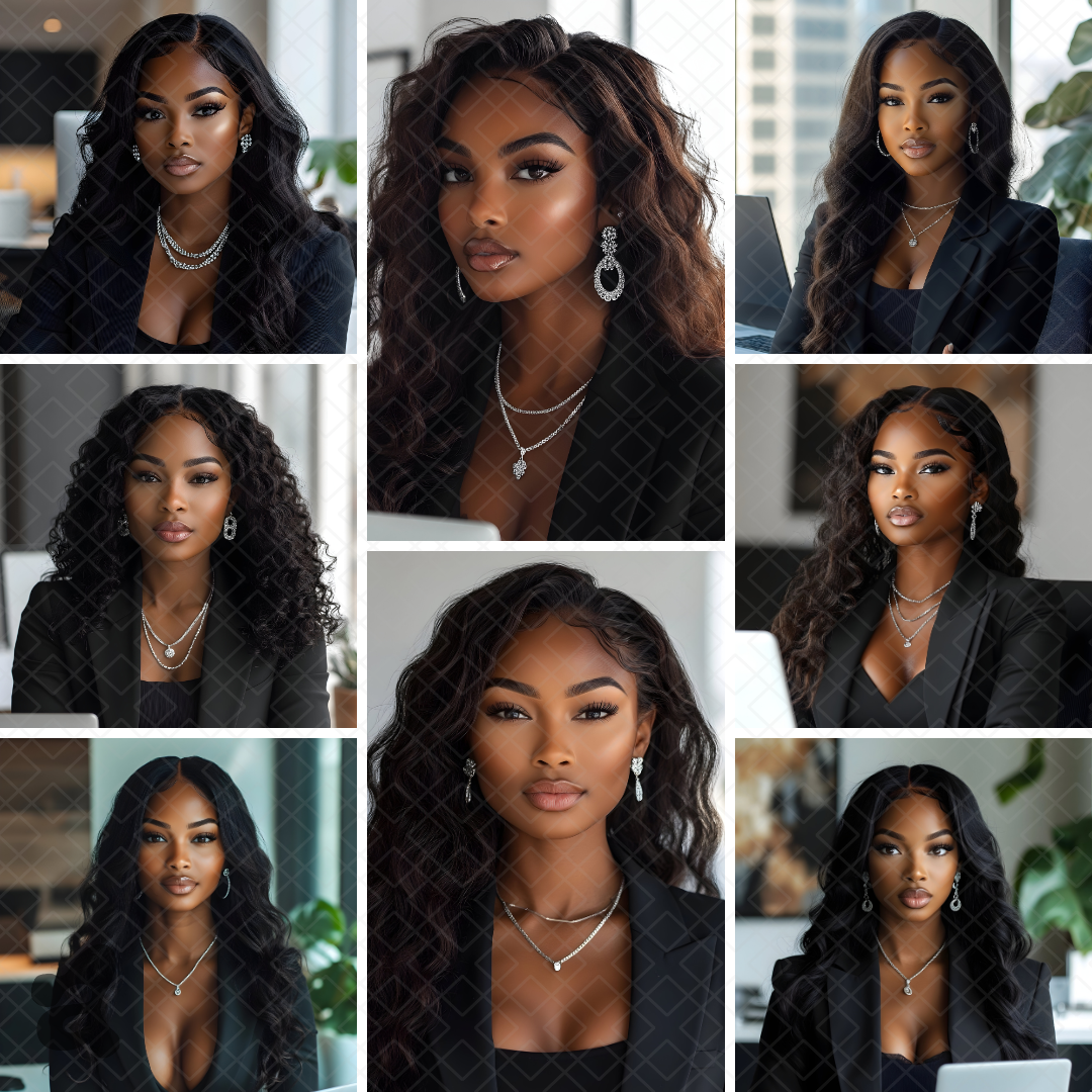 Office Girl Models | 8 Pack