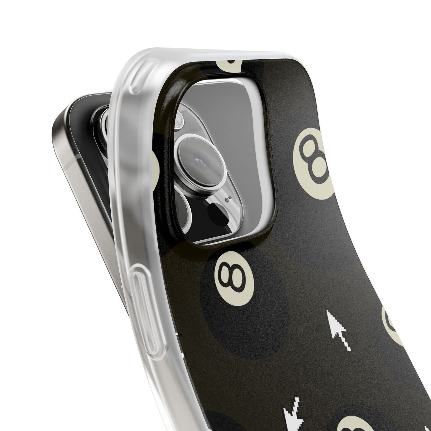 Green Eight Ball Flexi Case: