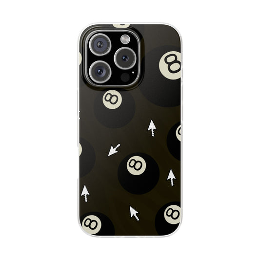 Green Eight Ball Flexi Case: