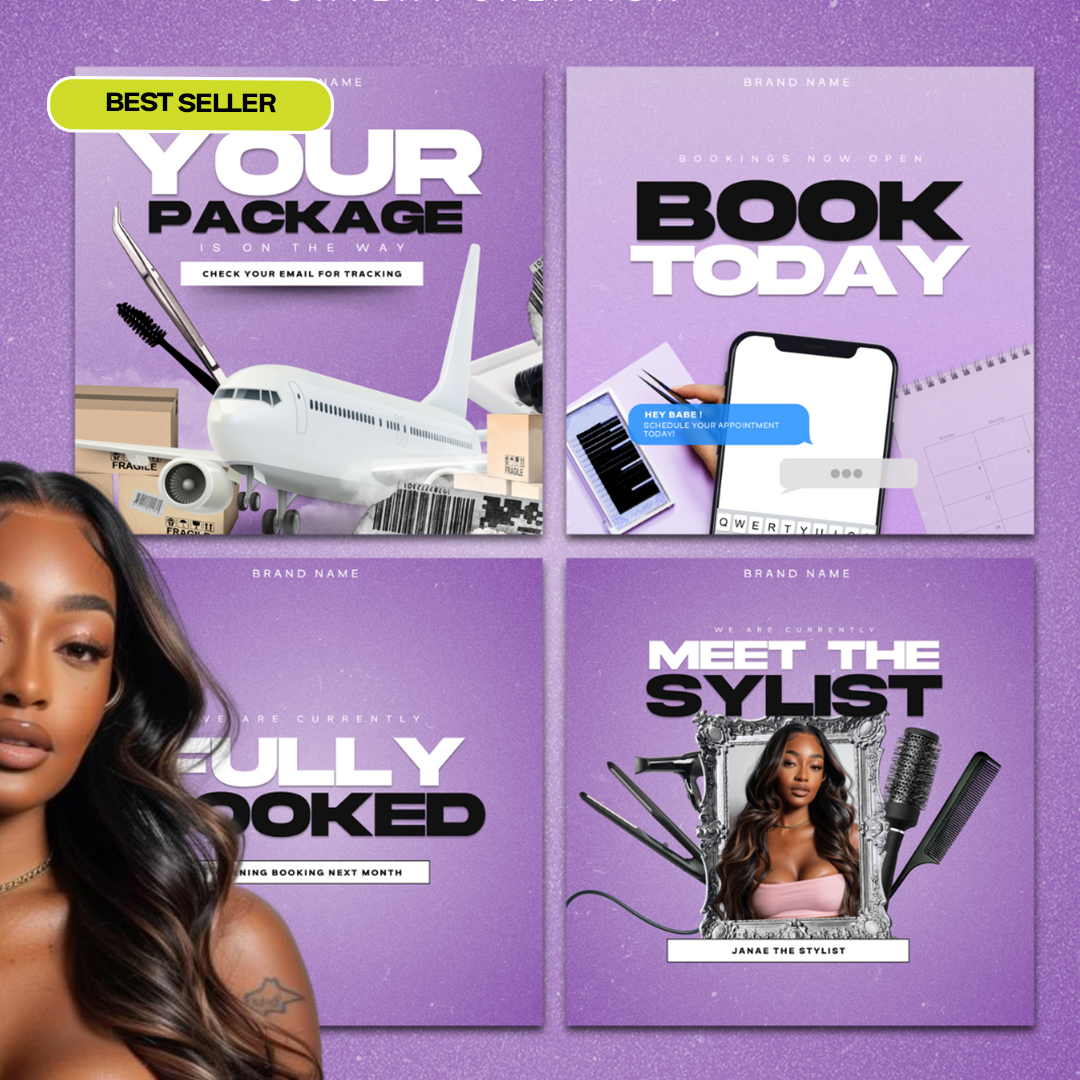 Social Media Content Creation E-Flyers
