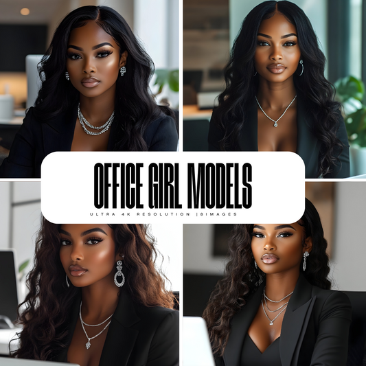 Office Girl Models | 8 Pack