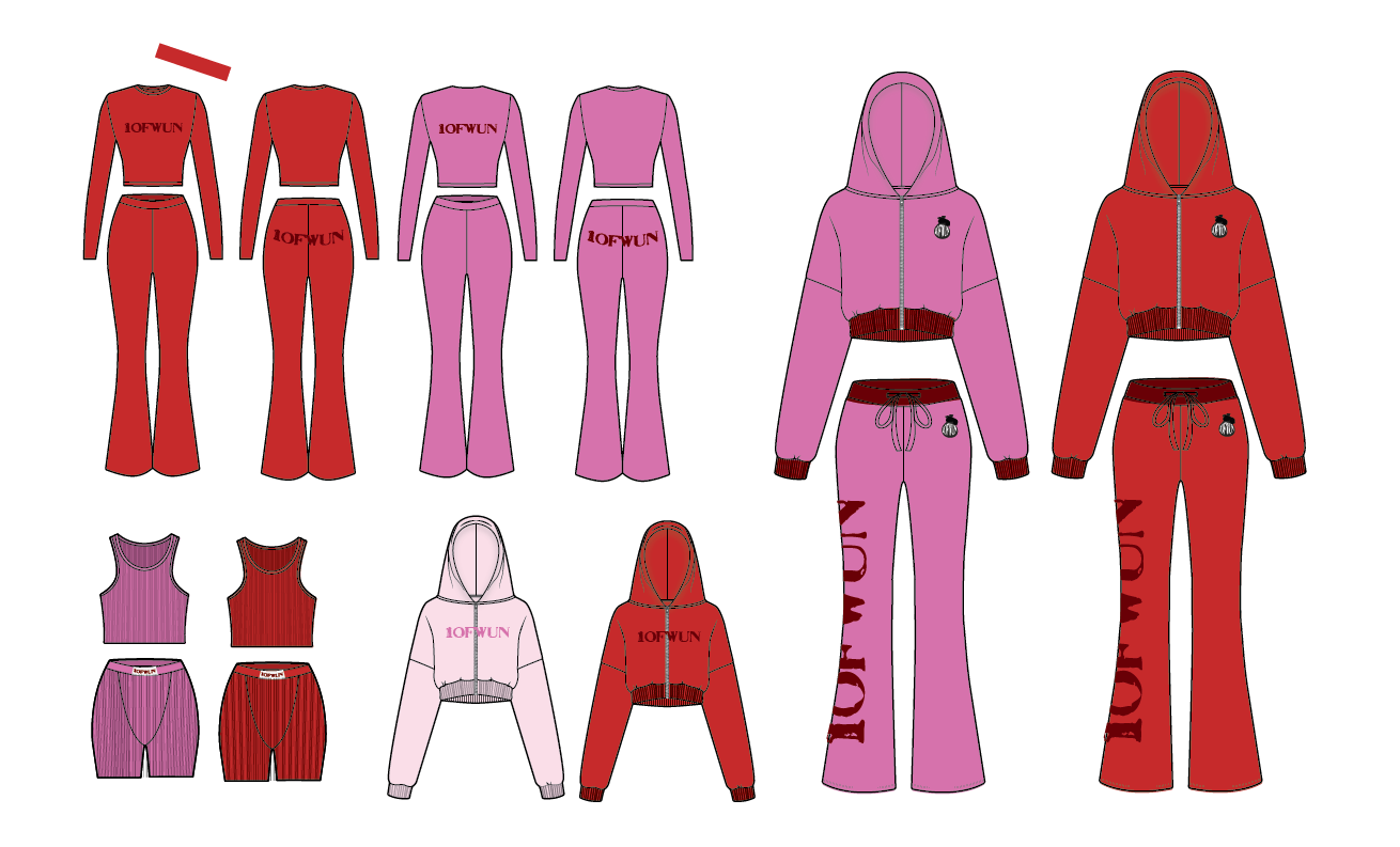 Clothing Design + Mockups