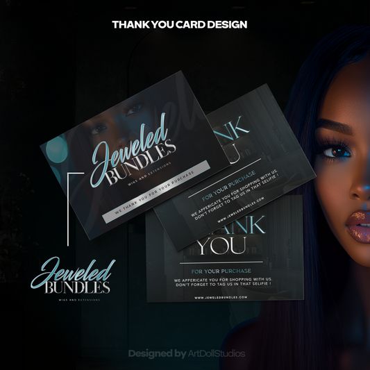 Thank You Card Design
